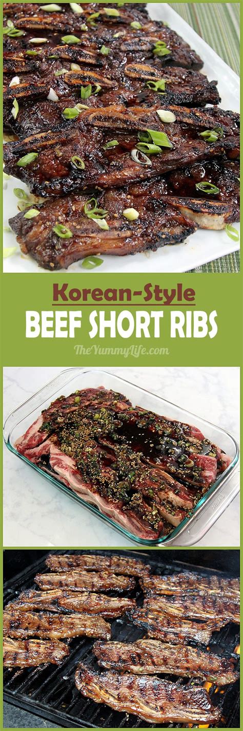 Bulgogi (불고기) is a classic korean preparation of beef or pork in which thinly shaved meat is marinated in a sweet and savory sauce, and grilled on a barbecue. Korean Barbecue Beef Short Ribs