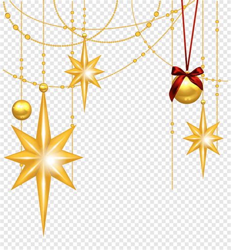 Download Gratis Perhiasan Dan Ilustrasi Ornamen Bintang Natal