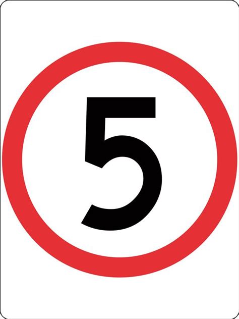 Speed Sign 5