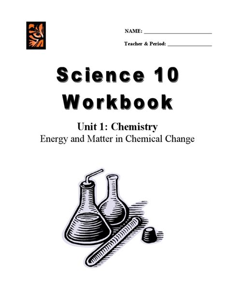 Chemistry Unit Booklet 2022 Pdf Ion Atoms