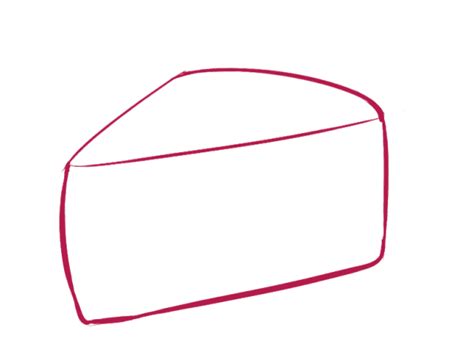 How To Draw A Kawaii Cute Cake Slice Feltmagnet