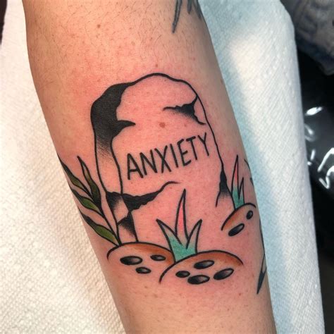 25 anxiety tattoos any stressed out person can relate to