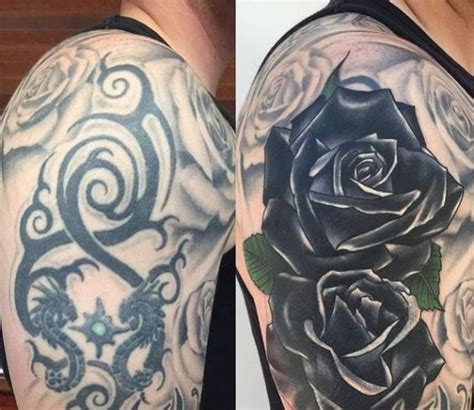 Dark colors are needed to conceal brighter old tattoos. Tattoo Ideas at AmazingTattooIdeas for Men, Women, Girl ...