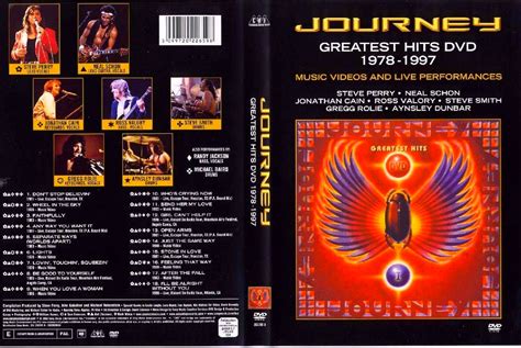 Rock Clásico Journey Greatest Hits Dvd 1978 1997 2003