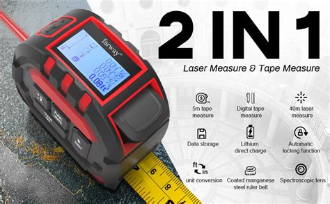 Farway 2 In1 Digital Laser Tape Measure