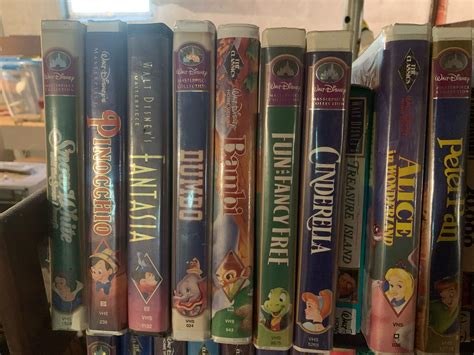 My Disney Vhs Collection Some Of The Disney Vhs Tapes I