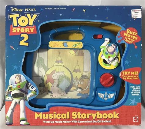 Toy Story 2 Disney Pixar Musical Storybook Brand New In The Box