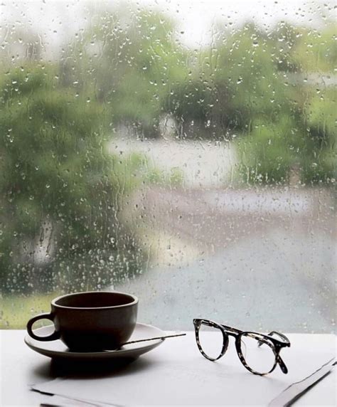 Rain And Coffee Rain And Coffee Good Morning Coffee Images Rainy