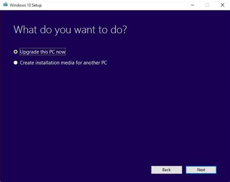 how to use windows 10 media creation tool to create installation media or upgrade pc