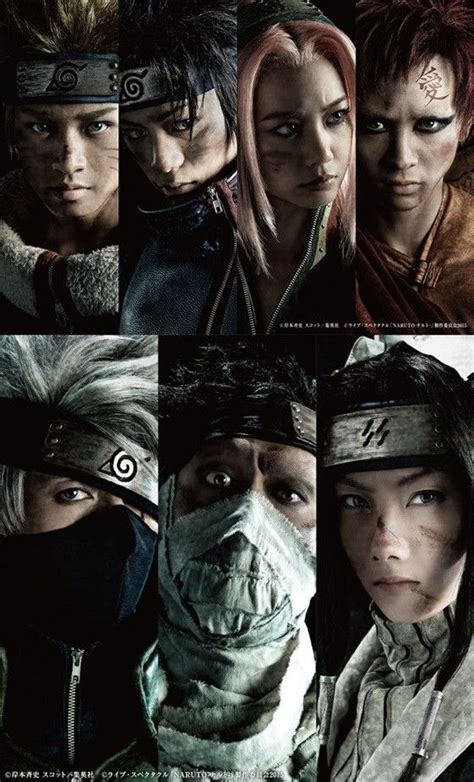 Crunchyroll Five New Character Visuals For Naruto Stage Play Posted