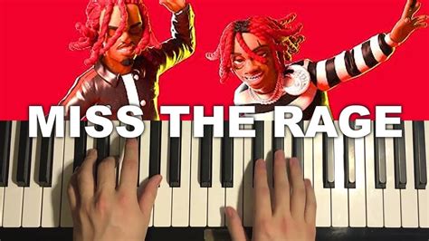 How To Play Miss The Rage Piano Tutorial Lesson Trippie Redd Ft