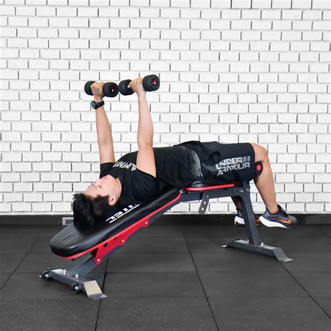 Lying Dumbbell Triceps Extension เครื่องออกกําลังกาย Irontec