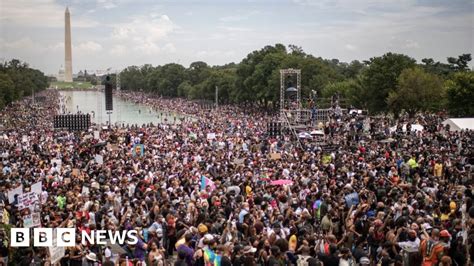 In Pictures Thousands Gather For Historic March On Washington