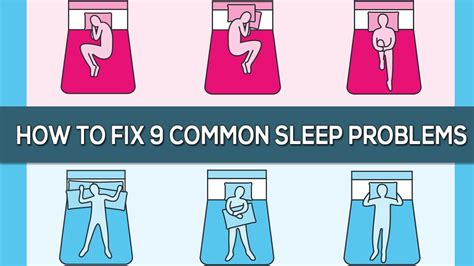 How To Fix 9 Common Sleep Problems Youtube
