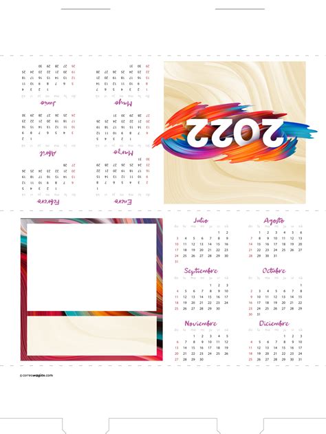 Calendario 2022 Para Personalizar E Imprimir O Compartir Calendario