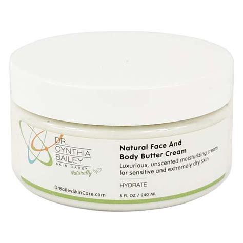 Face And Body Butter Cream Dr Cynthia Bailey Skin Care