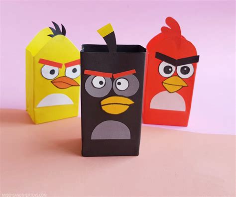 Diy Angry Birds Craft With Printable Template My Boys And Their Toys
