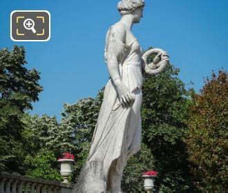 Photos Of Goddess Of Flowers Statue In Luxembourg Gardens Page