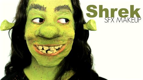 Shrek Sfx Makeup Tutorial Youtube