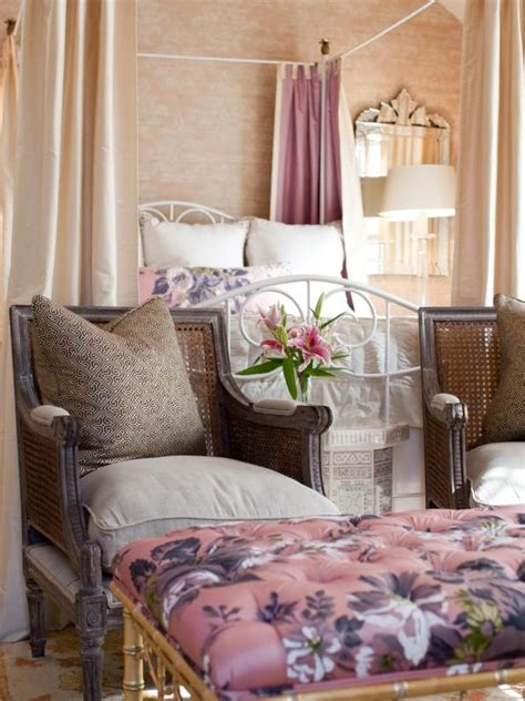 Master Bedroom With Romantic Color Palette Hgtv