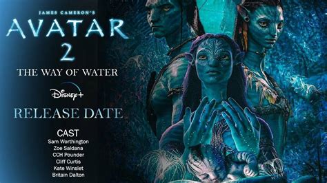 Avatar The Way Of Water Movie Poster 27x40 2022 James Cameron Kate