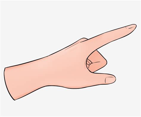 Index Finger Hd Transparent Index Finger Pointing Gesture Illustration