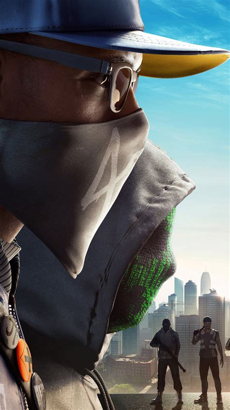 1080x1920 Watch Dogs 2 No Compromise Iphone 76s6 Plus Pixel Xl One