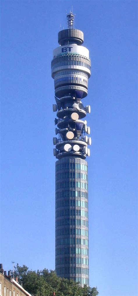 Bt Tower Telecommunications Broadcasting Landmark Britannica