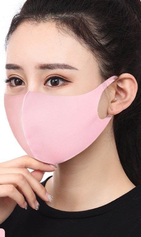 Elegant Pink Face Mask Mask Girl Mask Face