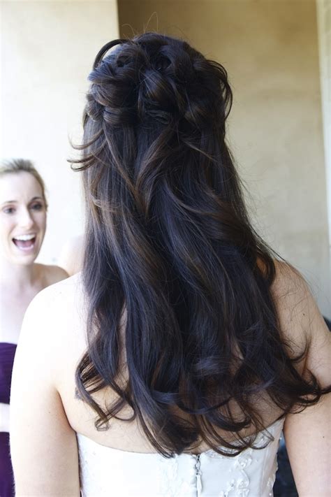 To get this style, make sure your hair has some grip to it too; 30 Romantic Long Bridal Wedding Hairstyles to Try - Wohh ...