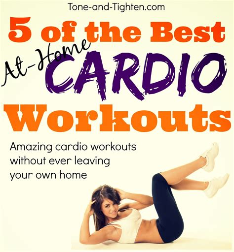 Best At Home Cardio Workouts Weekly Workout Plan At