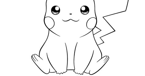 Pokemon Thunderbolt Attack 10 Pikachu Coloring Pages Print Color Craft