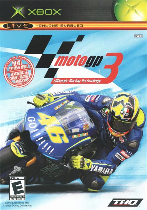 Motogp Ultimate Racing Technology 3 2005 Xbox Box Cover Art Mobygames