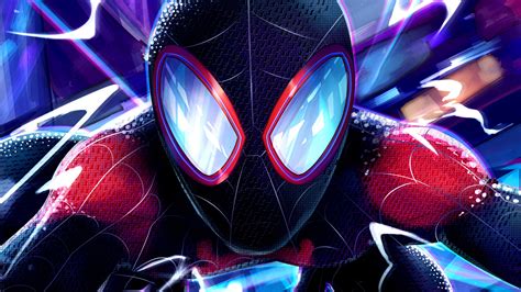 Miles Morales Closeup Superheroes Wallpapers Spiderman Wallpapers Hd