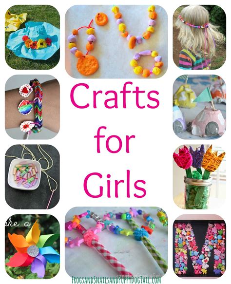 Crafts For Girls Lots Of Awesome Ideas For Crafting With The Girls On