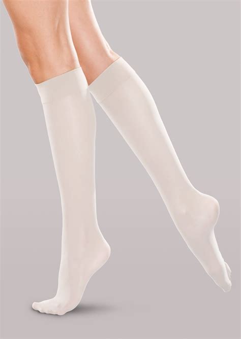 Womens Light Support Knee High Stockings Great Pair Store