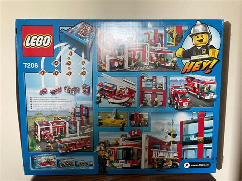 Lego City Fire Station Set 7208 100 Complete Ebay