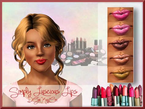 The Sims Resource Simply Luscious Lips