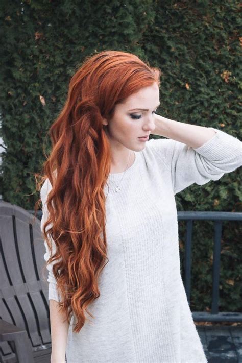 Best Collection Of Long Hairstyles Red Hair
