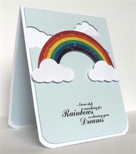 My Mindful Creations Rainbow Card And Tag