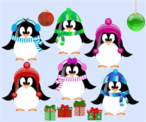 Cute Christmas Penguin Clipart 20 Free Cliparts Download Images On