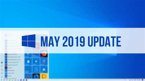 How To Get Windows 10 May 2019 Update 1903 Youtube
