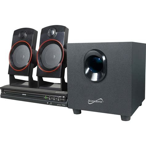 Supersonic Sc 35ht 21 Channel Dvd Home Theater System