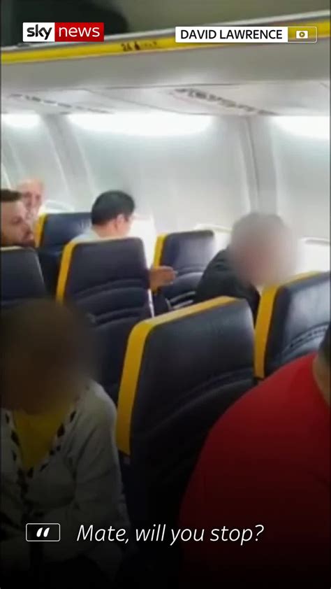 Man Filmed Racially Abusing Woman On Ryanair Flight Identified
