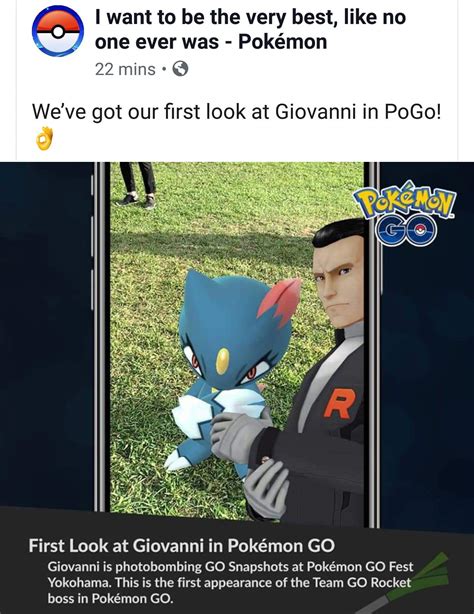 Giovanni has shown himself! | Pokemon GO Amino