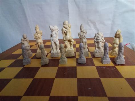 Kama Sutra Chess Set Pieces Etsy