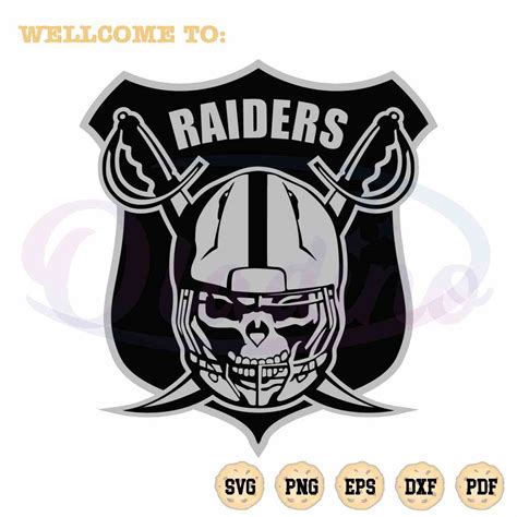 Nfl Las Vegas Raiders Logo Svg Football Team File For Cricut