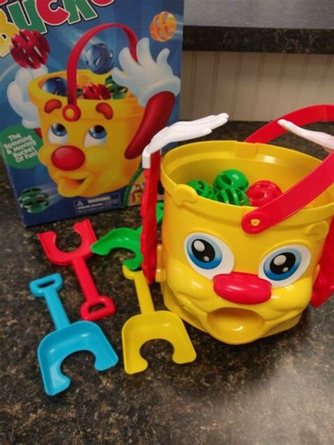 Pressman Toy Mr Bucket Kids Game For Ages 3 And Up Used Missing 3