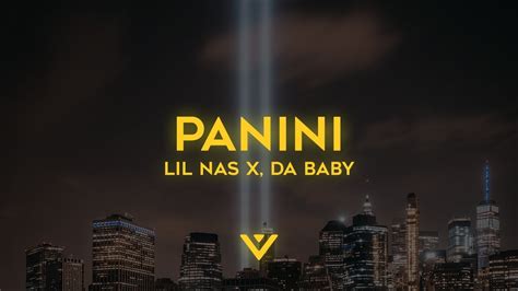Lil Nas X Panini Ft Da Baby Lyrics Youtube