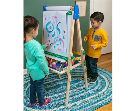 Crayola Kids Double Sided Wooden Art Easel Crayola Kids Art Easel